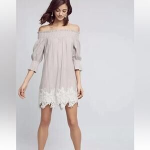 Anthropologie x HD in Paris Madge Off the Shoulder Dress